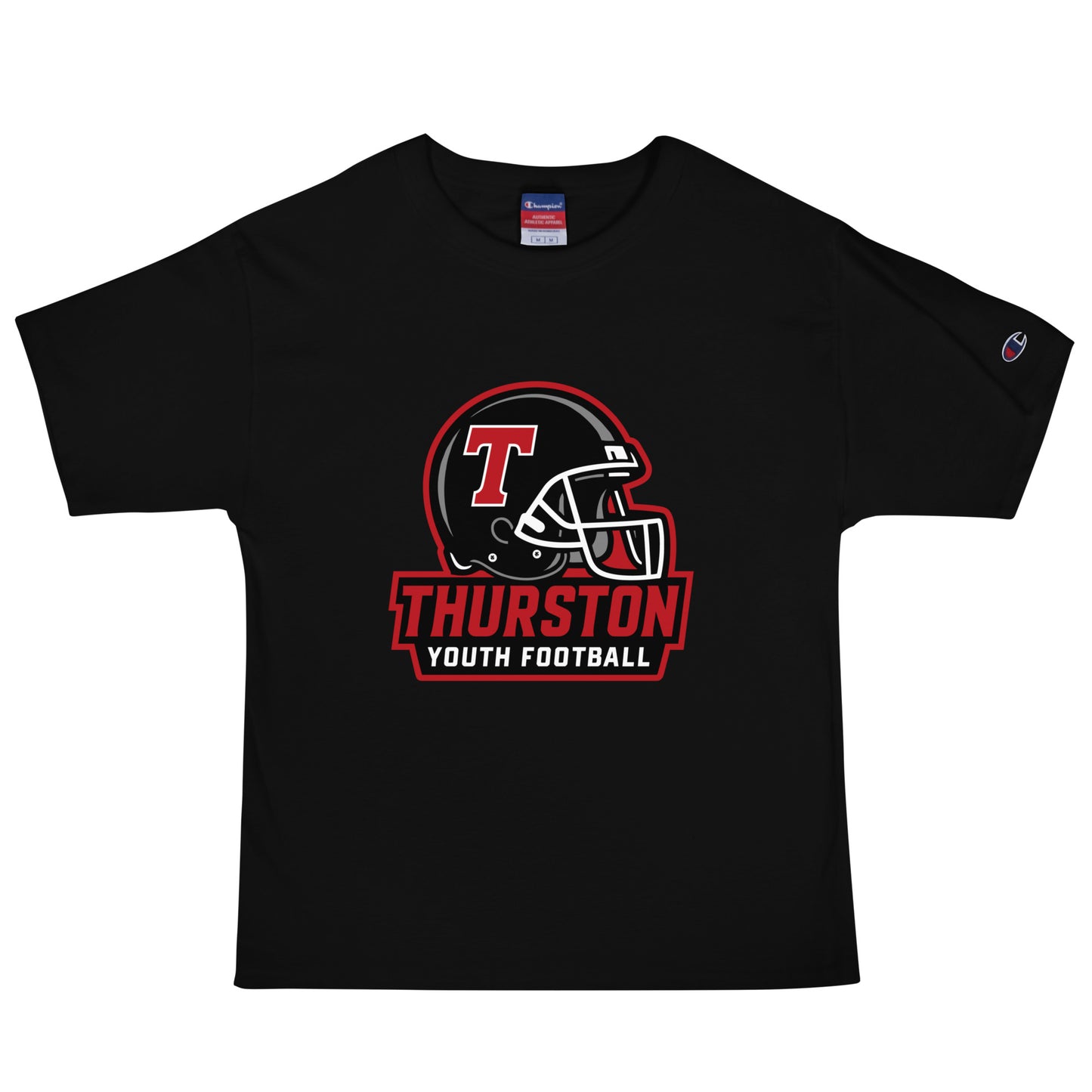 Signature | Champion T-Shirt | Thurston Youth Football | Crest Logo