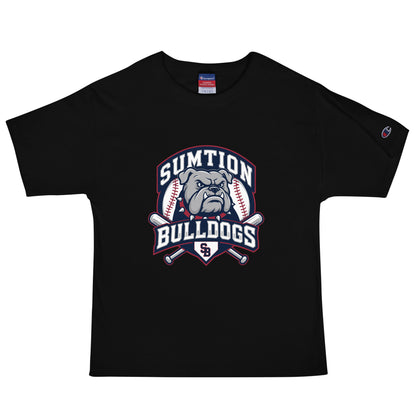 Signature | Champion T-Shirt | Sumtion bulldogs | Emblem Logo