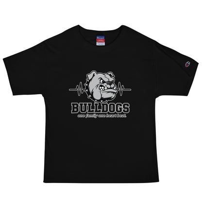 Signature | Champion T-Shirt | Celina Recreational Football Black | Bulldogs Crest Logo