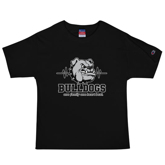 Signature | Champion T-Shirt | Celina Recreational Football Black | Bulldogs Crest Logo