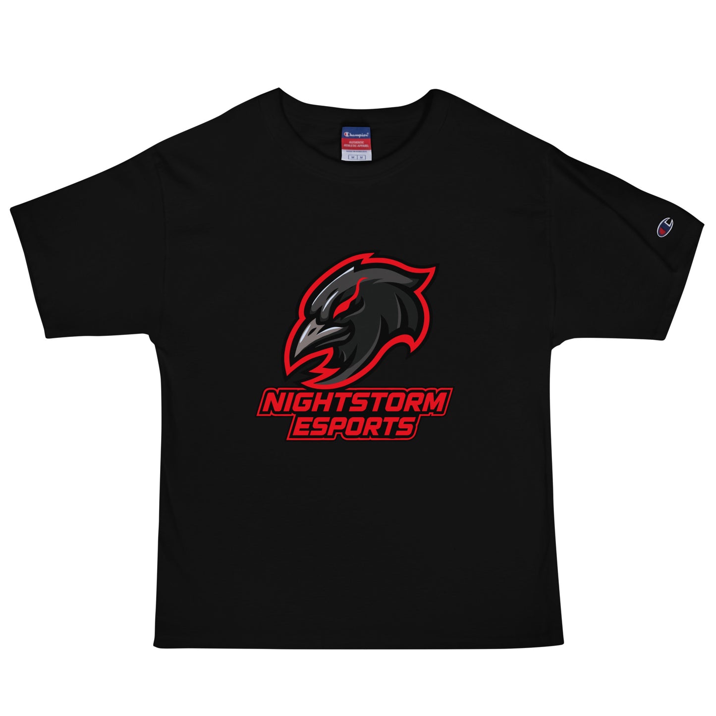 Signature | Champion T-Shirt | NightStorm Esports | Crest Logo