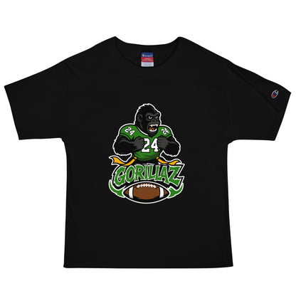 Signature | Champion T-Shirt | Gorillaz | Vanguard Logo