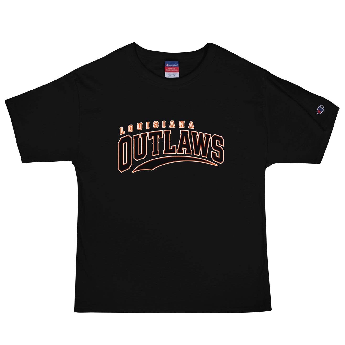 Signature | Champion T-Shirt | Louisiana Outlaws | Vanguard Logo