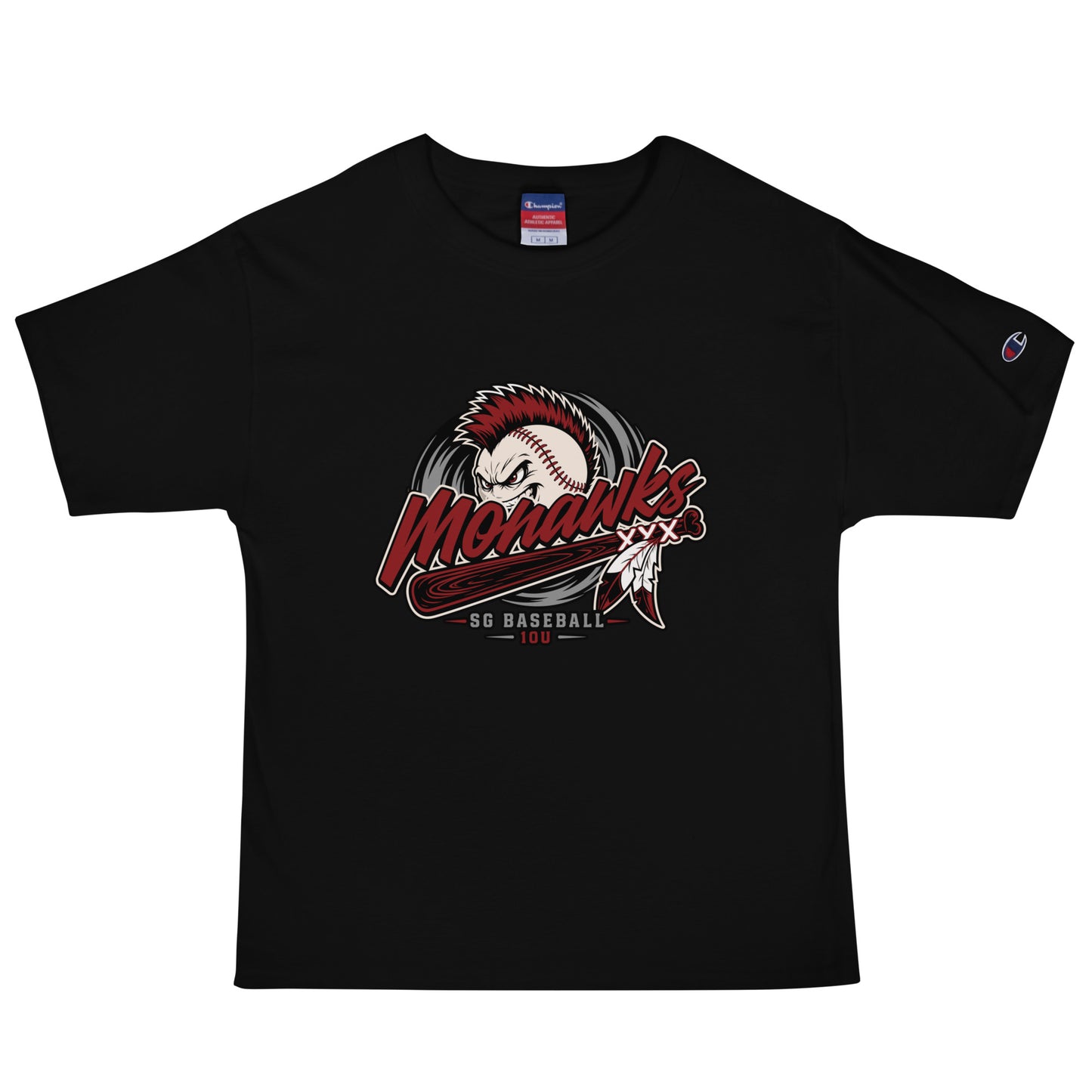 Signature | Champion T-Shirt | Mohawks | Valor Logo