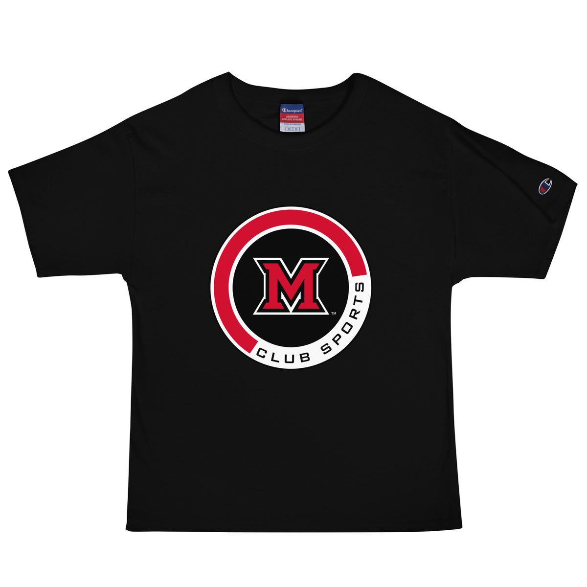 Signature | Champion T-Shirt | Miami Women's Hockey | Badge Logo
