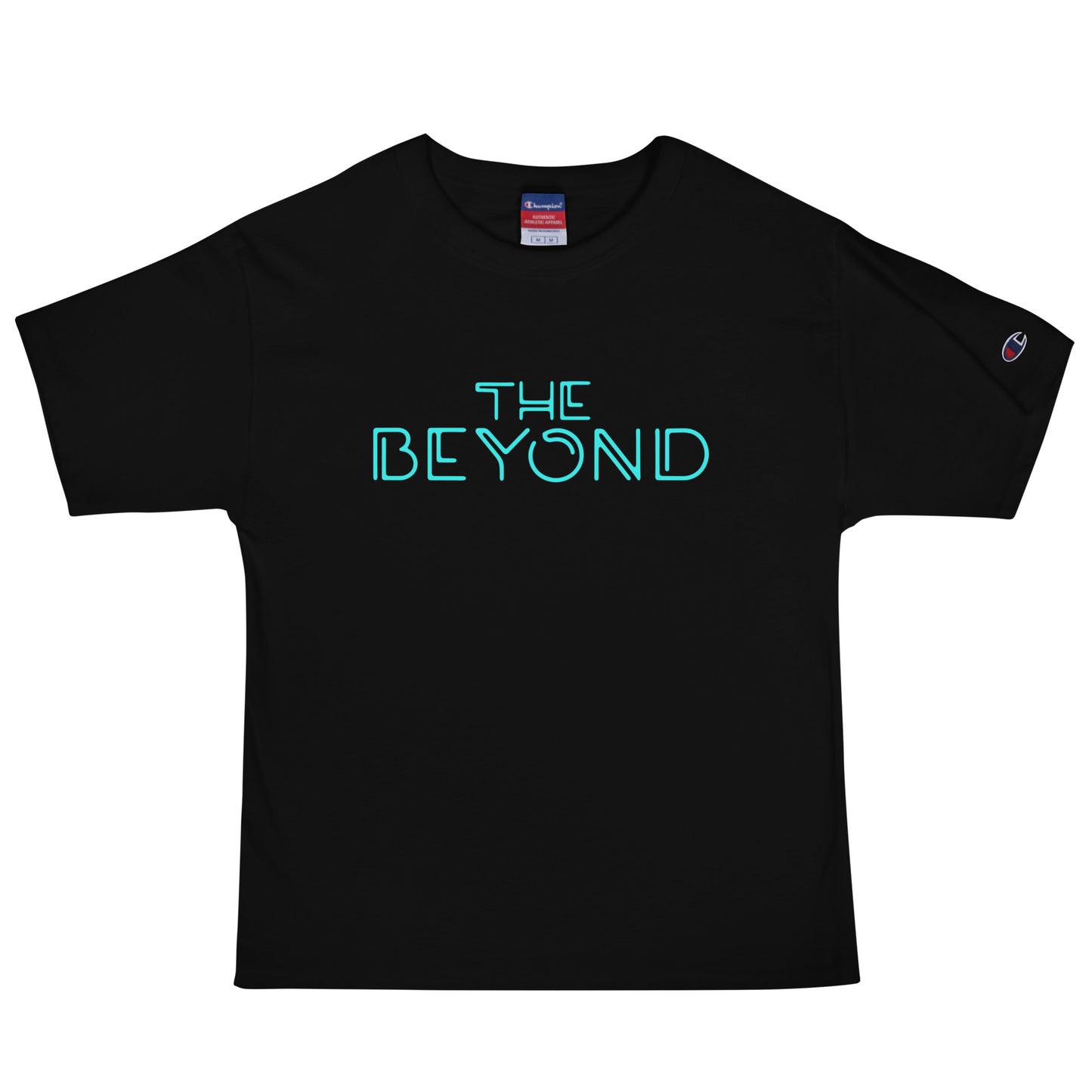 Signature | Champion T-Shirt | Mulligames | Modern Script Logo
