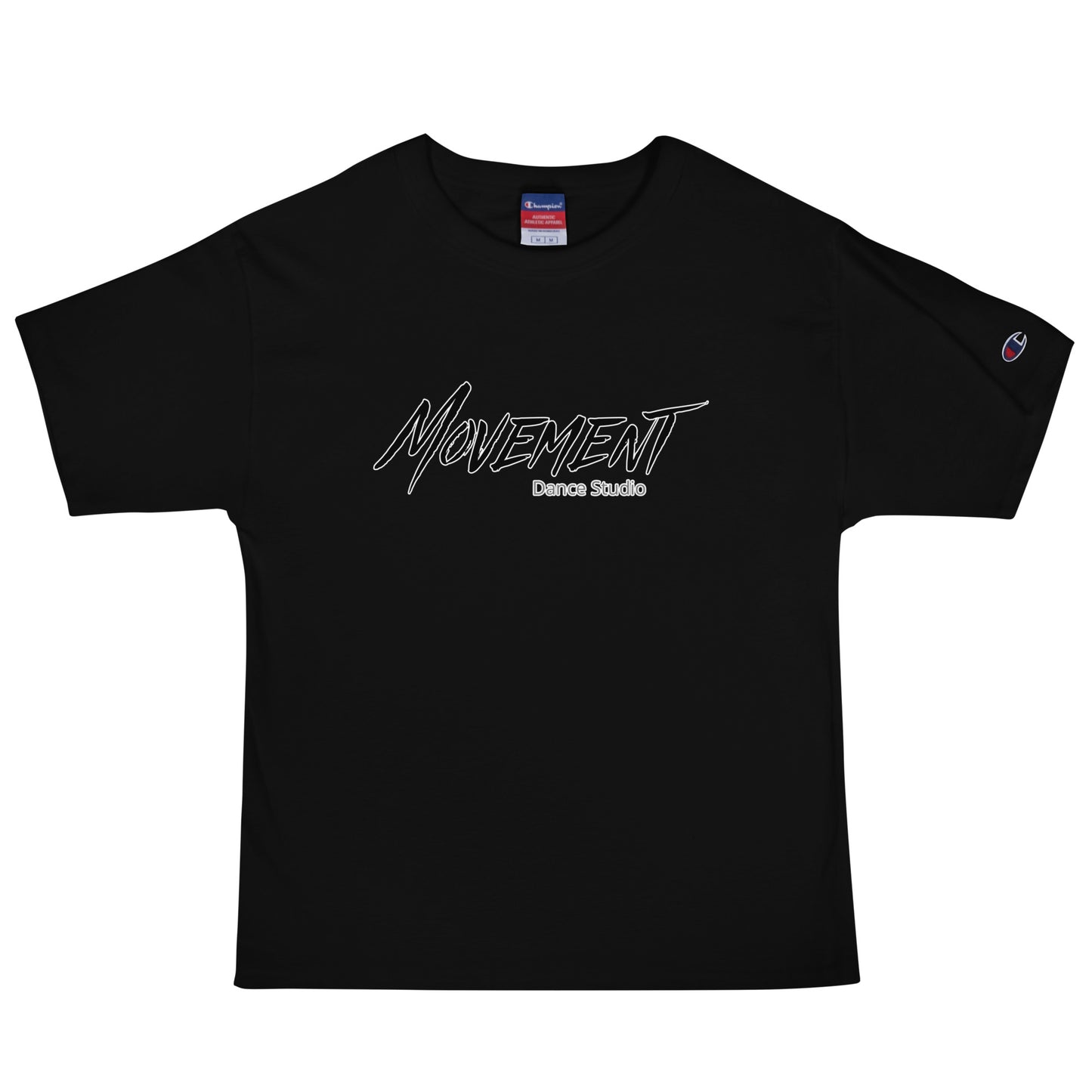 Signature | Champion T-Shirt | Movement Dance Studio | Crest Logo