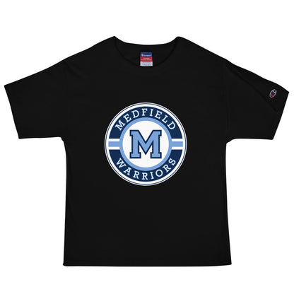 Signature | Champion T-Shirt | Medfield Softball | Badge Logo