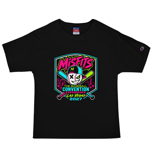 Signature | Champion T-Shirt | Misfits Baseball | Shield Logo