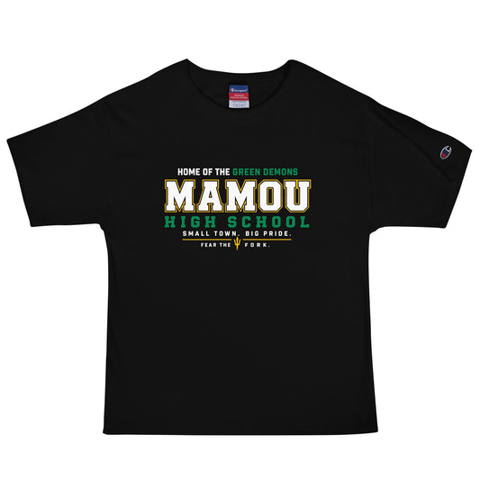Signature | Champion T-Shirt | Mamou High School | Vanguard Logo