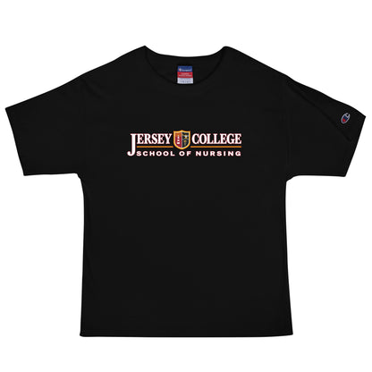 Signature | Champion T-Shirt | Grand View University Nursing | Emblem Logo
