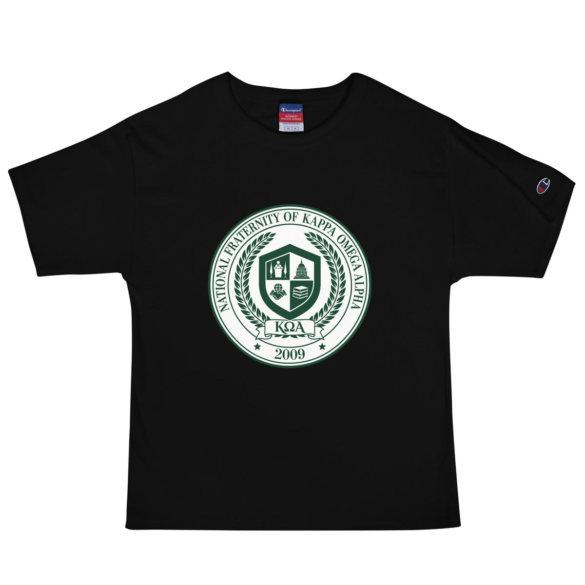 Signature | Champion T-Shirt | Kappa Omega Alpha | Badge Logo