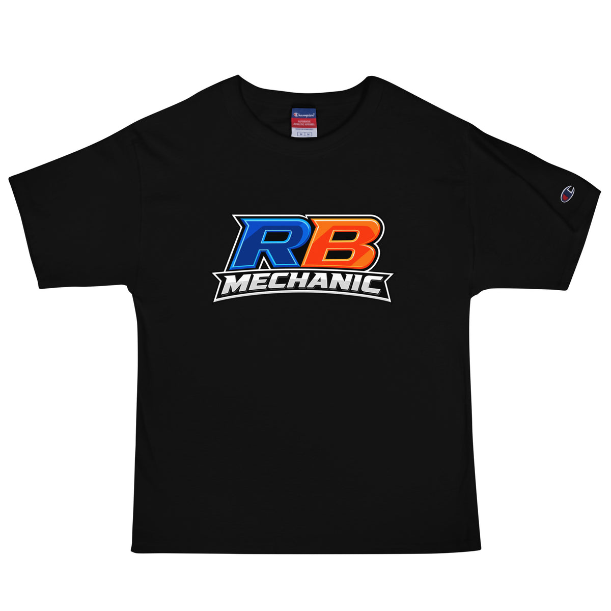 Signature | Champion T-Shirt | RB Mechanic | Crest Logo