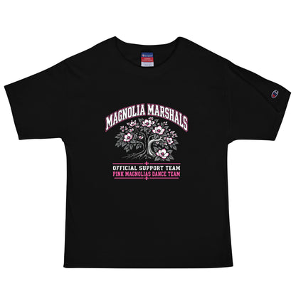 Signature | Champion T-Shirt | Pink Magnolias Dance | Crest Logo
