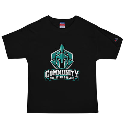Signature | Champion T-Shirt | Community Christian College | Vanguard Athletic Logo