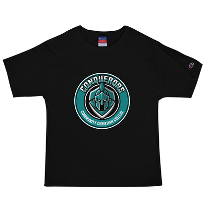 Signature | Champion T-Shirt | Community Christian College | Badge Logo