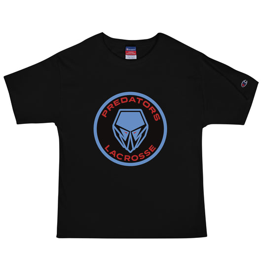 Signature | Champion T-Shirt | Predators Lacrosse | Badge Logo