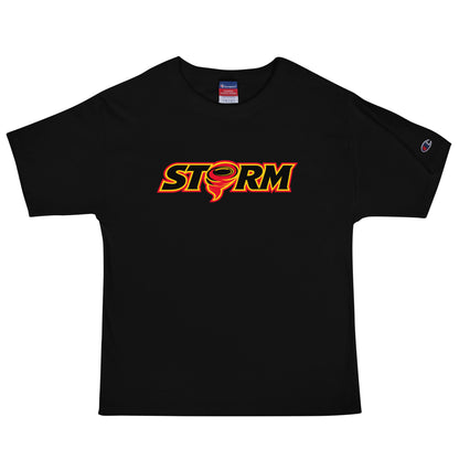 Signature | Champion T-Shirt | Storm Baseball Team | Crest Logo