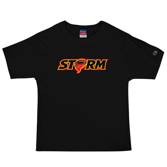 Signature | Champion T-Shirt | Storm Baseball Team | Crest Logo