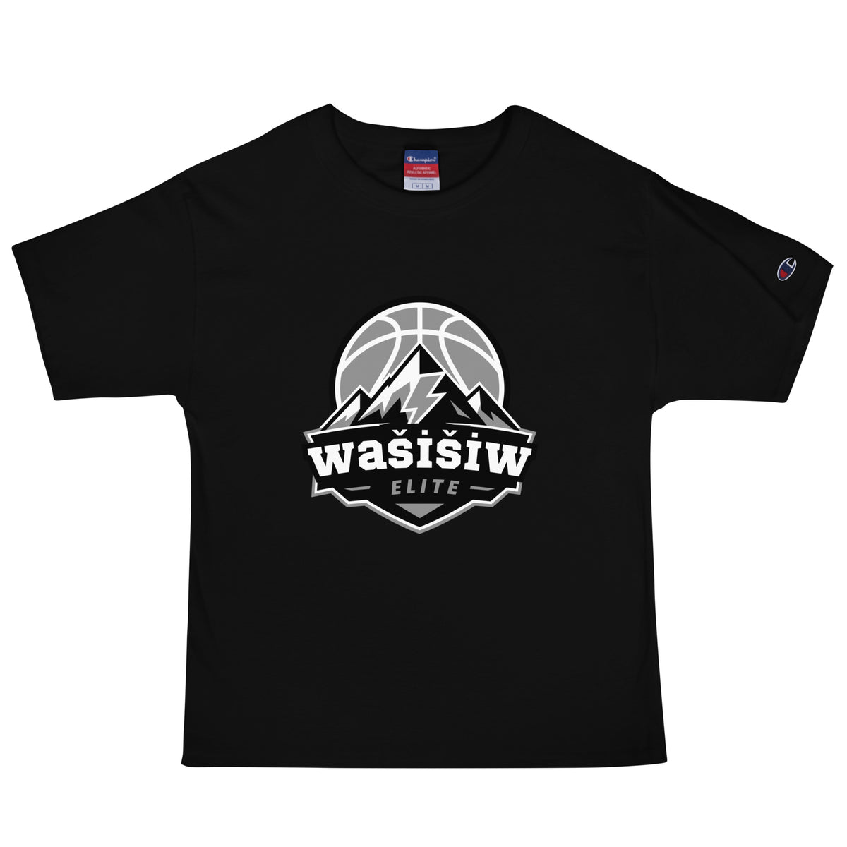 Signature | Champion T-Shirt | Wašišiw Elite | Shield Logo