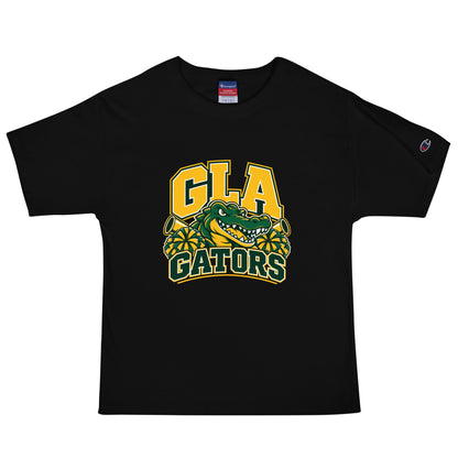 Signature | Champion T-Shirt | GLA Gators Cheer Team | Emblem Logo