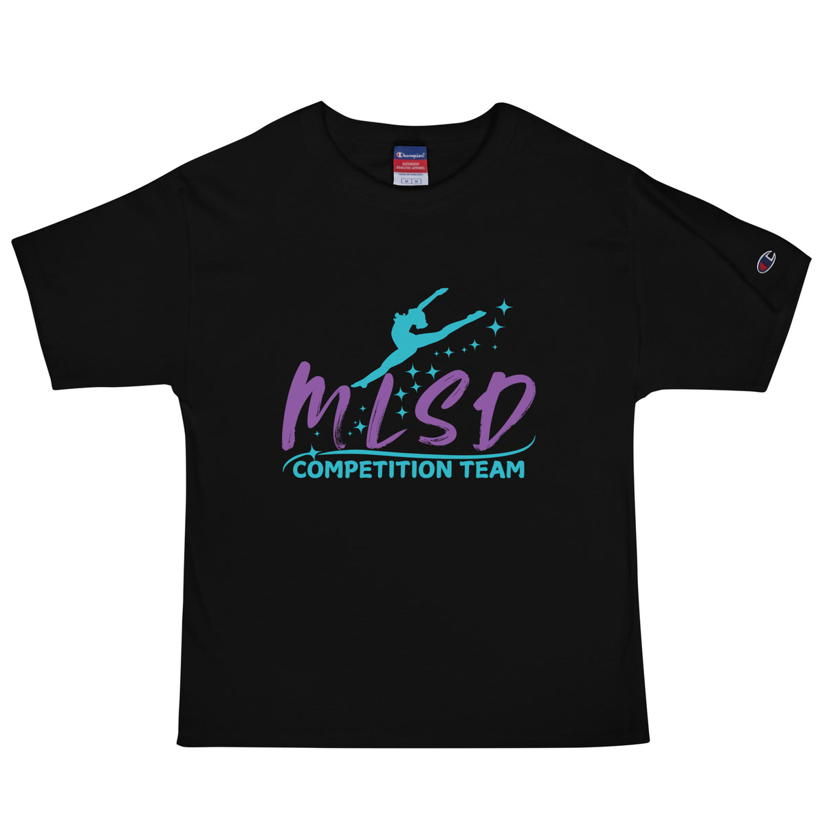 Signature | Champion T-Shirt | Miss Lorraine’s School of Dance | Lettermark Logo
