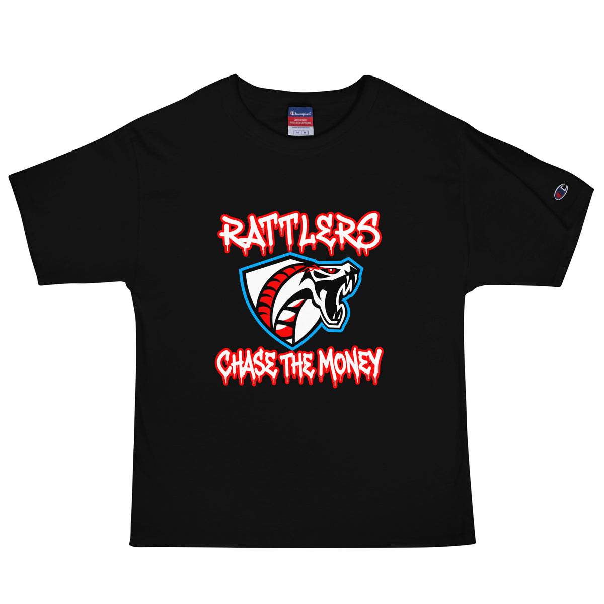 Signature | Champion T-Shirt | Rattlers 2/11 | Crest Logo