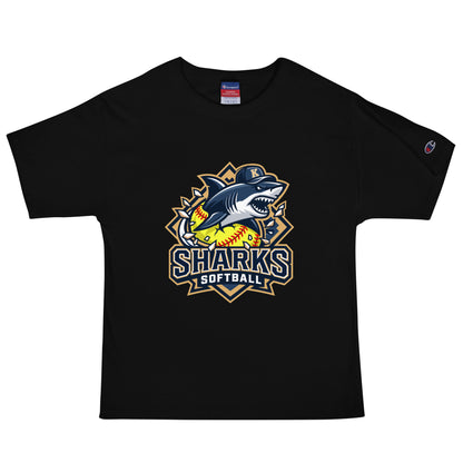 Signature | Champion T-Shirt | Sharks Diamond Sports | Crest Logo