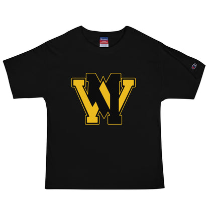 Signature | Champion T-Shirt | West Milford Indoor Track & Field Team | Emblem Logo
