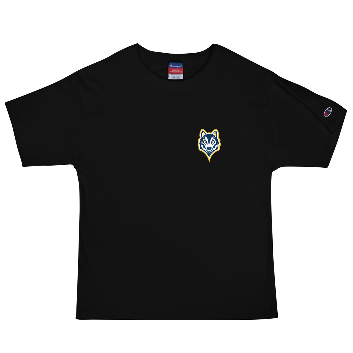 Signature | Champion T-Shirt | Highland youth football and cheer | Mascot Logo