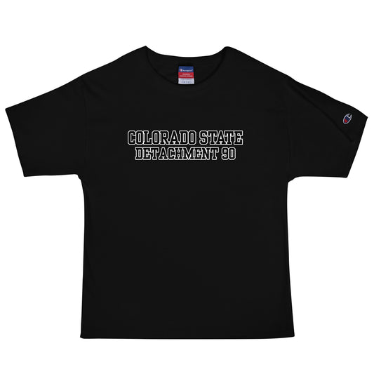 Signature | Champion T-Shirt | Colorado State Detachment 90 | Modern Script Logo