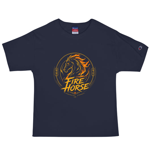 Signature | Champion T-Shirt | Fire Horse Masters | Vanguard Logo
