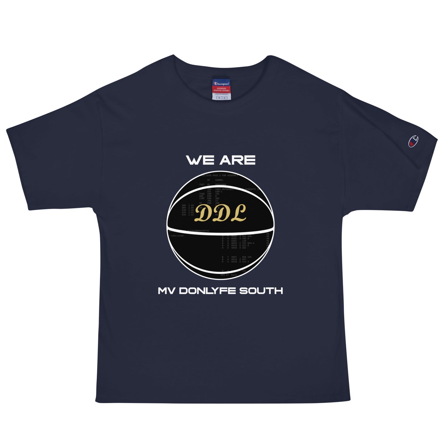 Signature | Champion T-Shirt | Official DDL Merchandise | Vanguard Logo