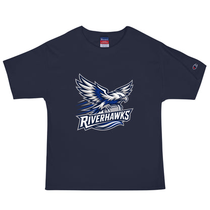 Signature | Champion T-Shirt | Rochester Riverhawks | Crest Logo