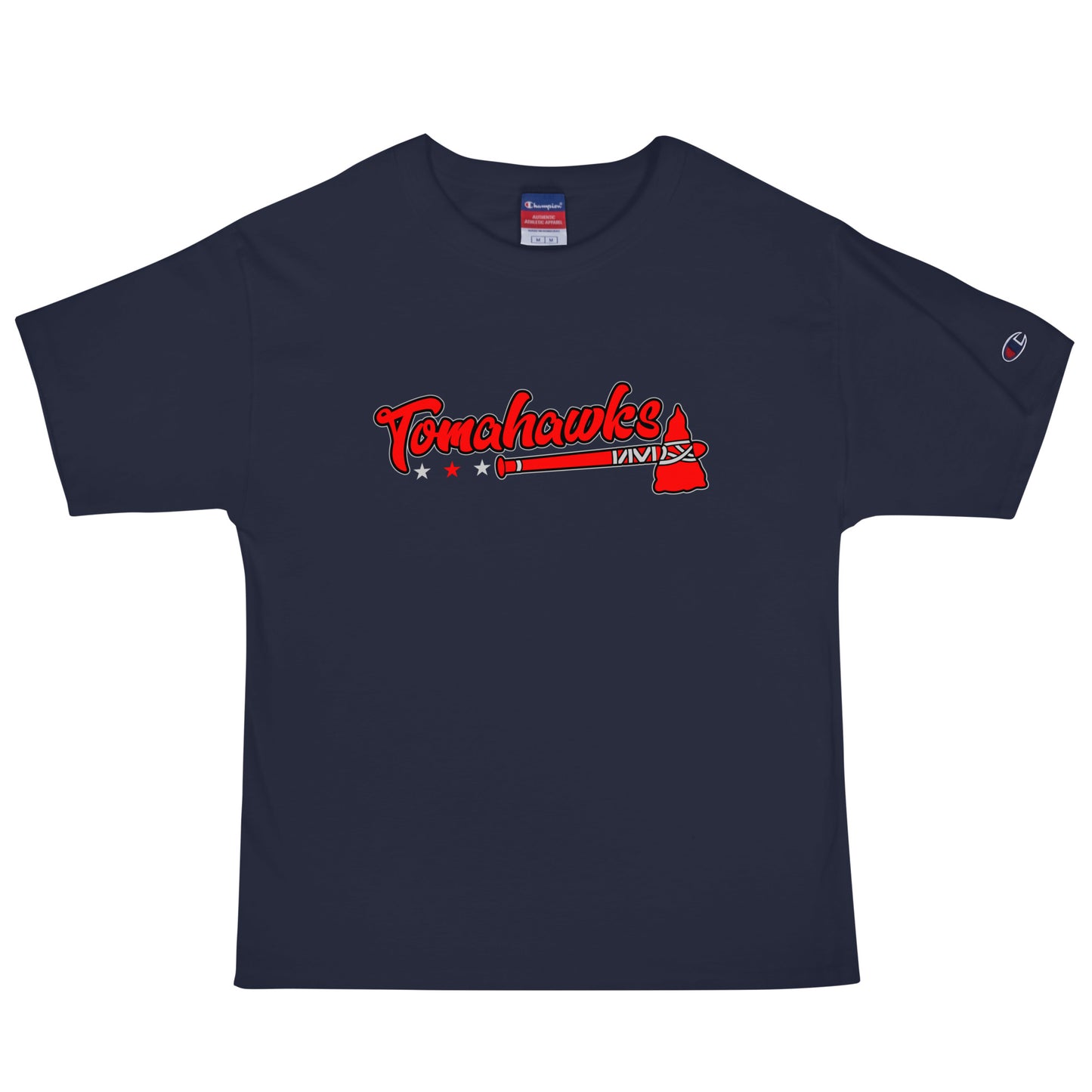 Signature | Champion T-Shirt | Tomahawks | Crest Logo