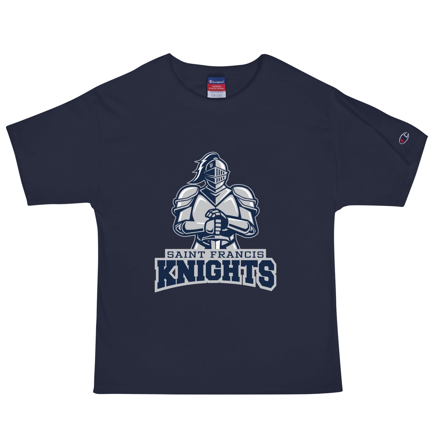Signature | Champion T-Shirt | Saint Francis School | Valor Athletics Logo