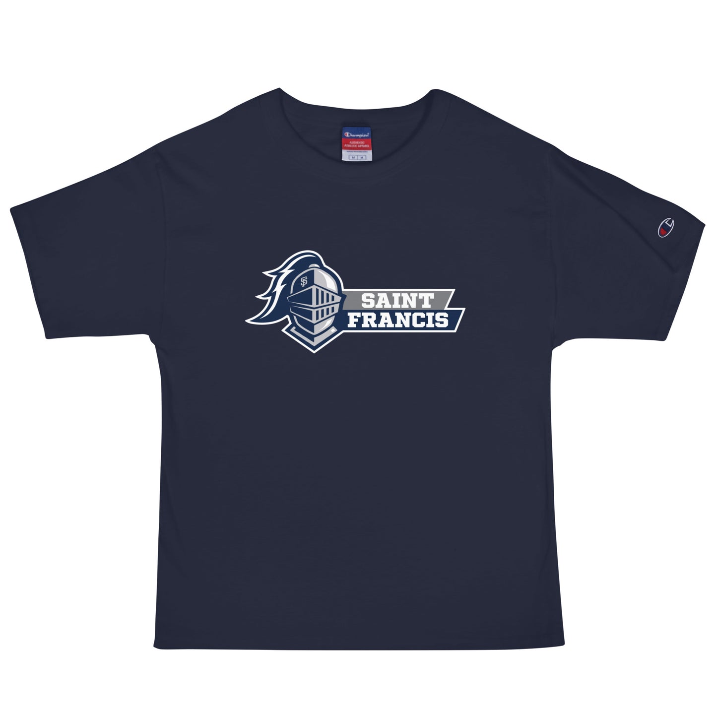 Signature | Champion T-Shirt | Saint Francis School | Vanguard Logo