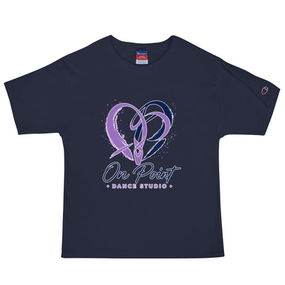 Signature | Champion T-Shirt | On Point Dance Studio | Crest Logo