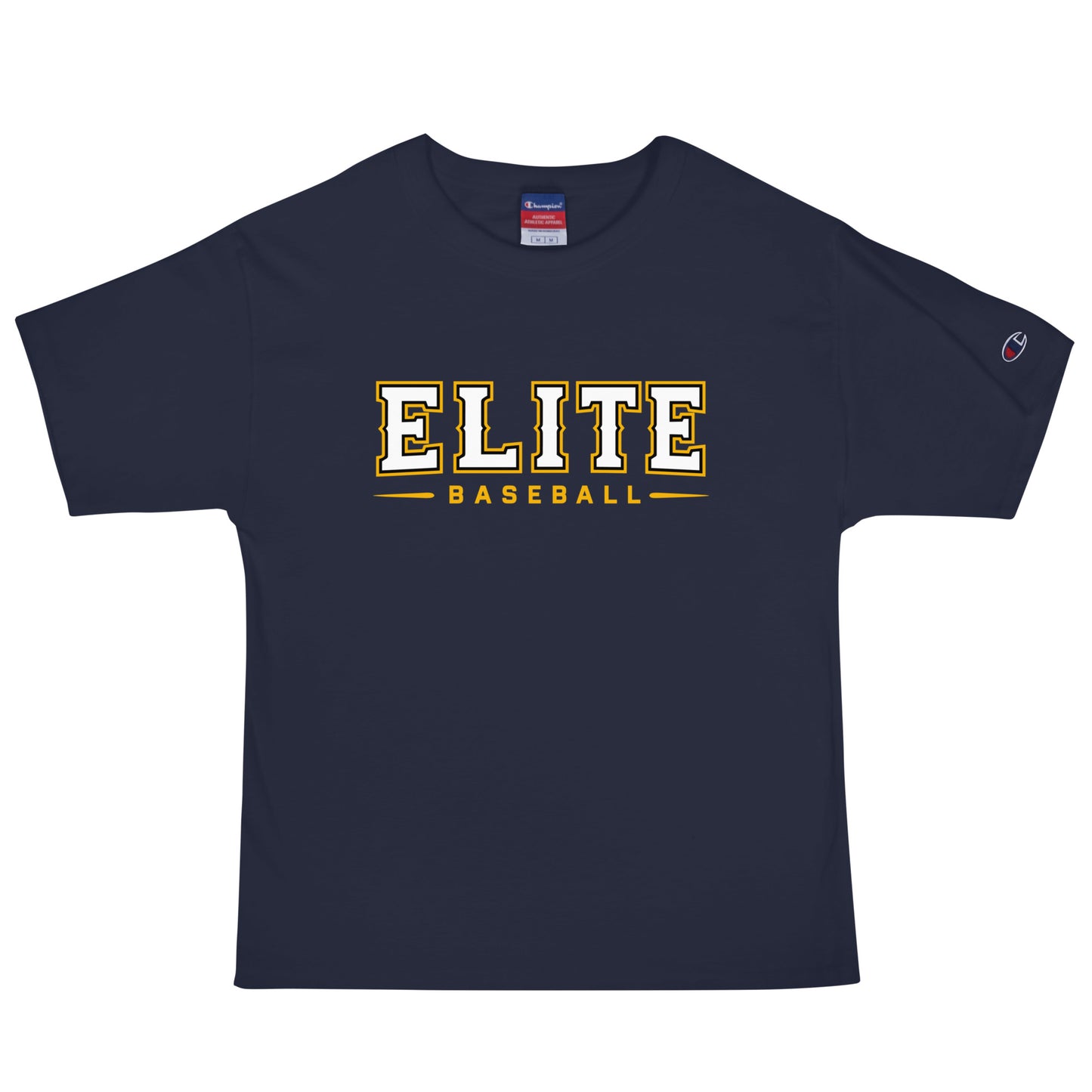 Signature | Champion T-Shirt | Elite Baseball | Vanguard Logo