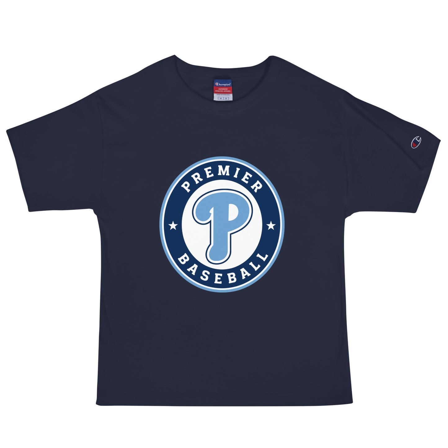 Signature | Champion T-Shirt | Premier Baseball | Badge Logo