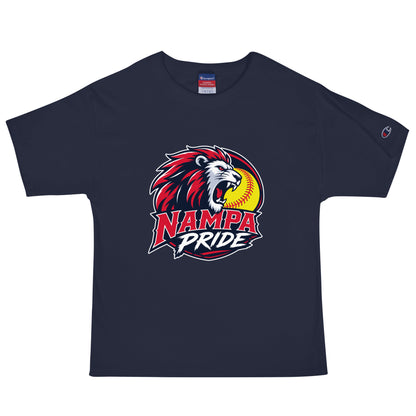 Signature | Champion T-Shirt | Nampa Pride | Lion Crest Logo
