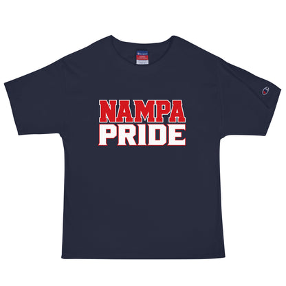 Signature | Champion T-Shirt | Nampa Pride | Letter Mark Logo