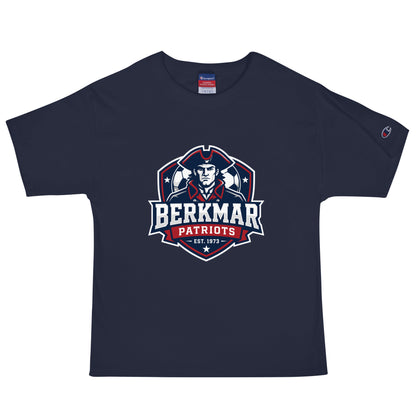 Signature | Champion T-Shirt | Berkmar High School Soccer | Shield Logo