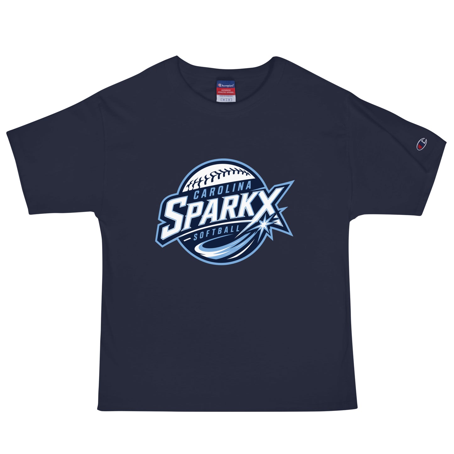 Signature | Champion T-Shirt | Carolina Sparkx | Vanguard Logo