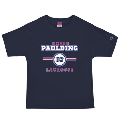 Signature | Champion T-Shirt | North Paulding Lacrosse | Valor Logo