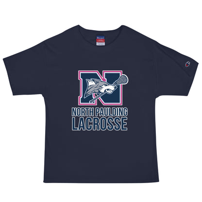 Signature | Champion T-Shirt | North Paulding Lacrosse | Vanguard Logo