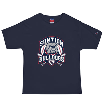 Signature | Champion T-Shirt | Sumtion bulldogs | Emblem Logo