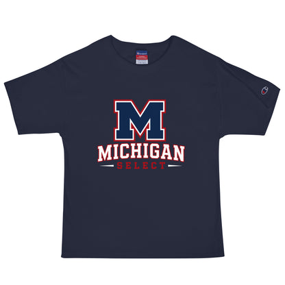 Signature | Champion T-Shirt | Michigan Select Baseball | Emblem Logo