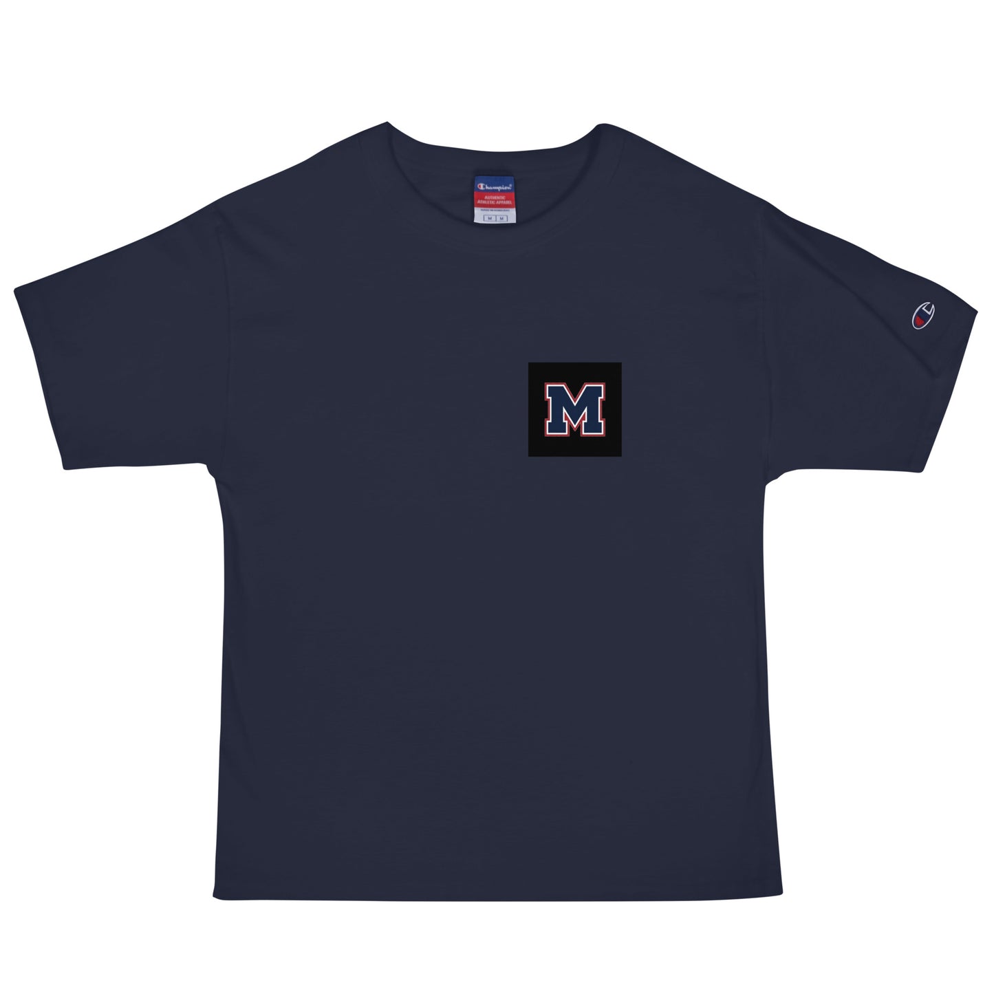 Signature | Champion T-Shirt | Michigan Select Baseball | M Lettermark Logo