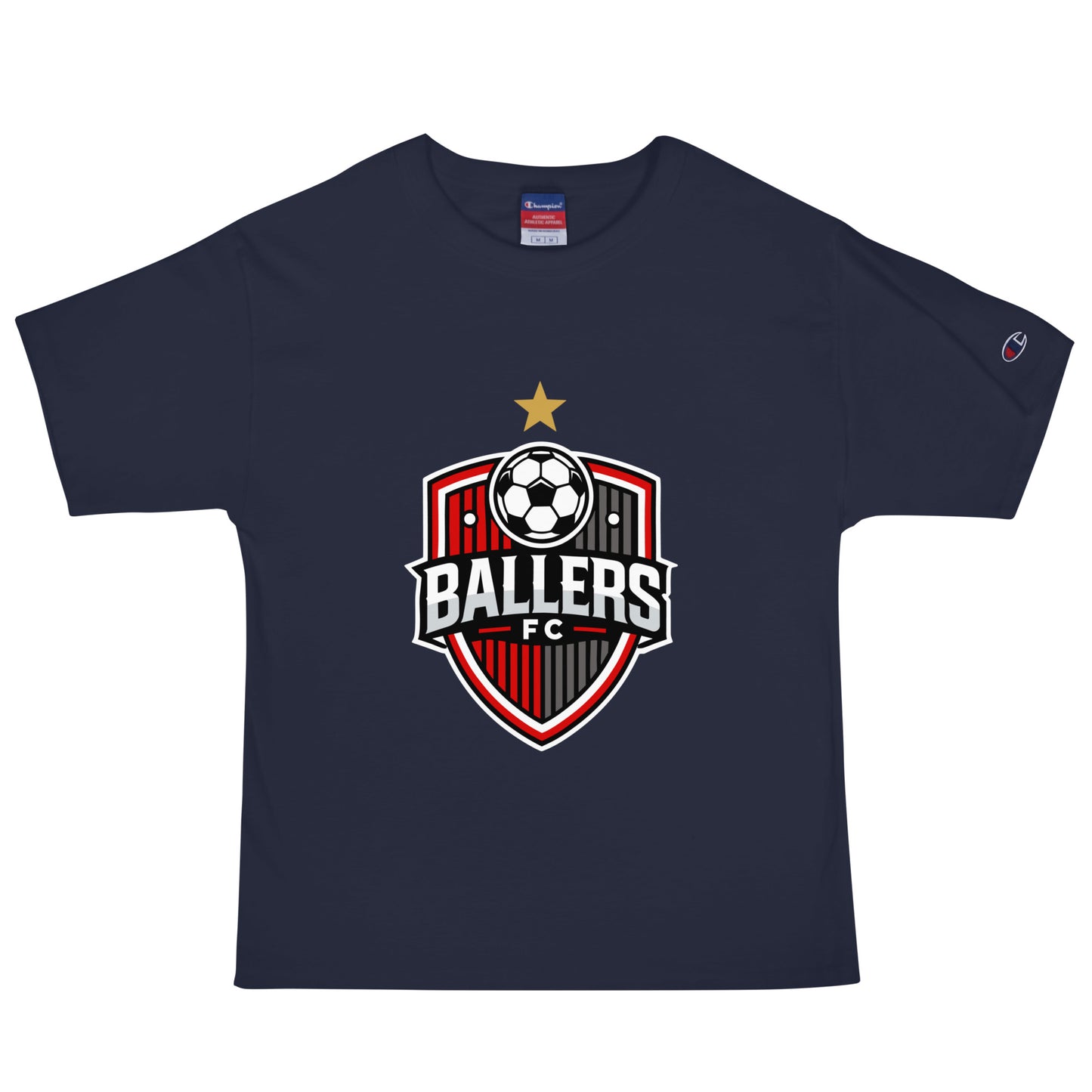 Signature | Champion T-Shirt | Ballers FC | Shield Logo